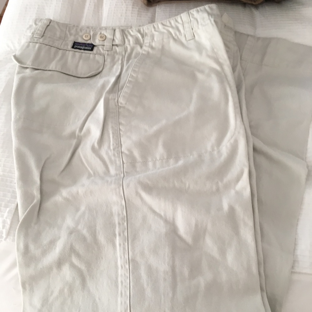 Patagonia. Classic button front twill pant.